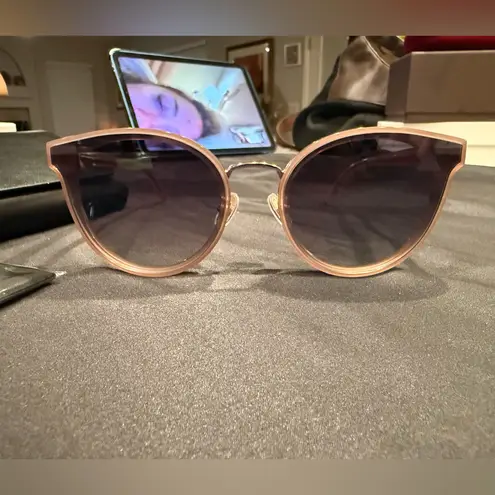 Max Mara Women's Mm Ilde lii Cat Eye Sunglasses Gold Copper