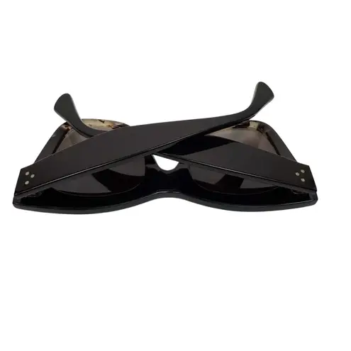 CELINE Havana Oversized Cat Eye Acetate Tortoise Shell Sunglasses