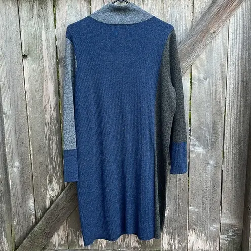 Nic+Zoe EUC Laid Back Color Block Knit Dress