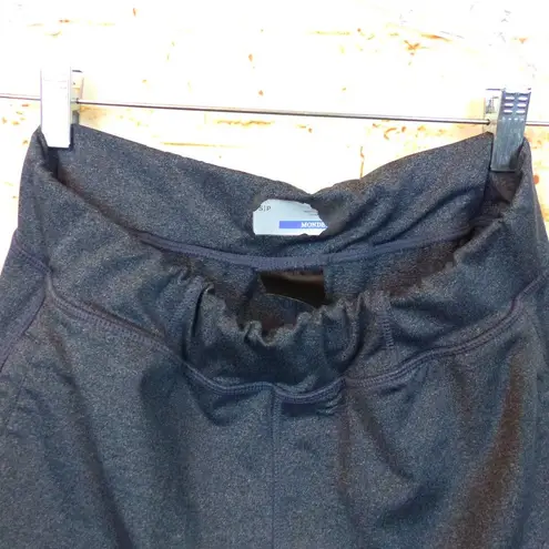 Mondetta Active Bermuda Shorts Womens S Blue Elastic Waist Sporty FLAWS