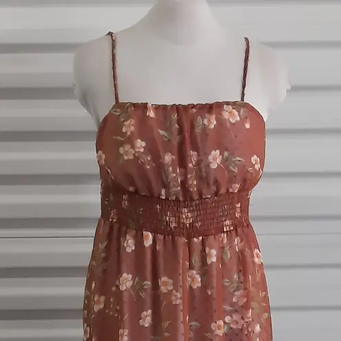 Velvet Torch Sundress Women's Size Large Floral Sleeveless Casual Summer Maxi