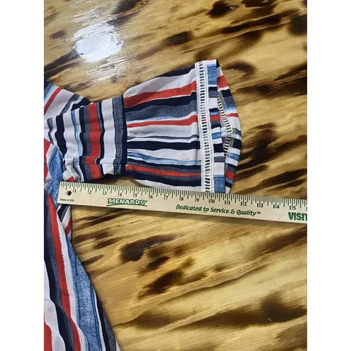 Zoe Tunic Top SIze XXL Colorful Lightweight Summer Bell Sleeves Preppy Travel