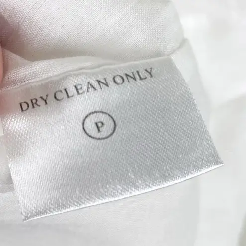 Krass&co Island Ariel Dress White Cotton Strapless Tie Back Beachy Size Medium