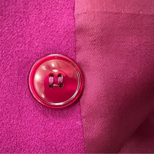 Pendleton Vintage Miss Purple Single-Button 100% Pure Virgin Wool Blazer