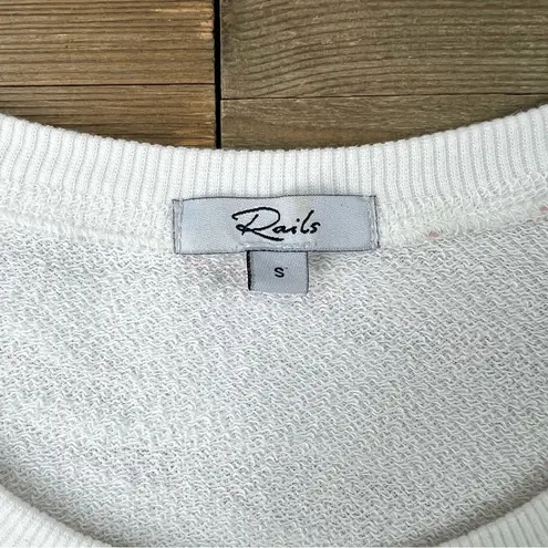 Rails Theo Sweatshirt in Blush Tiger Stripes