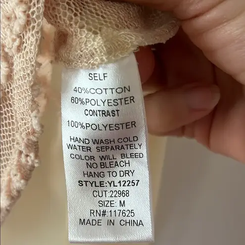 YA Los Angeles Cream Asymmetrical Ribbed Tank Top