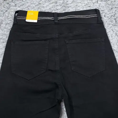 Nature Denim Kancan Ankle Skinny High Rise Jeans Chain Black Size 3 25 Stretch