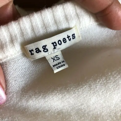 Rag Poets | Cream Misty Bell Sleeve Sweater