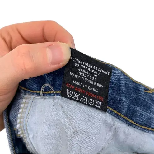 Momokrom Straight Leg Jean Blue Denim 4