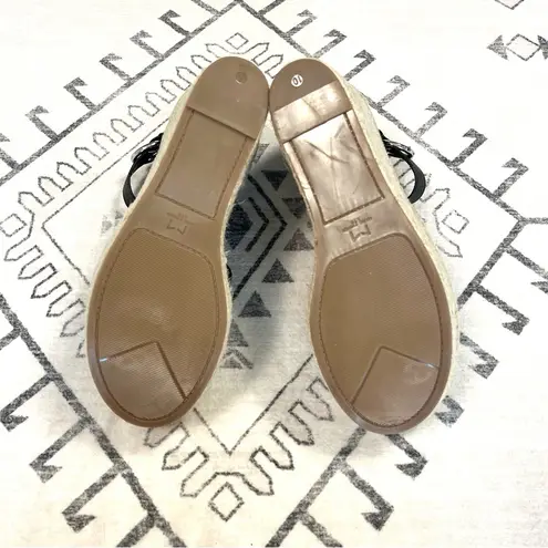 Marc Fisher  LTD Alita Espadrille Wedge Sandals in Black Size 10