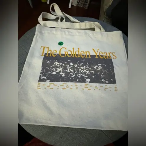 Joshua Bassett The Golden Years Flowers Tote New without Tag MSRP $40