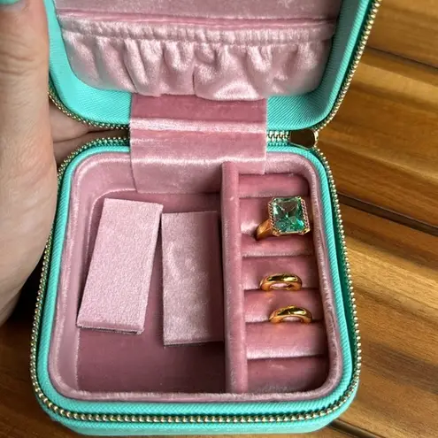 SIF JAKOBS RING & Earring Set with travel case