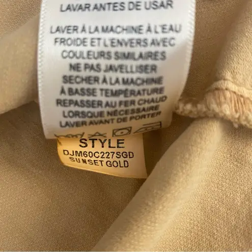 Dear John Denim Heather Color Corduroy Academia Blazer Sunset Gold Size Small