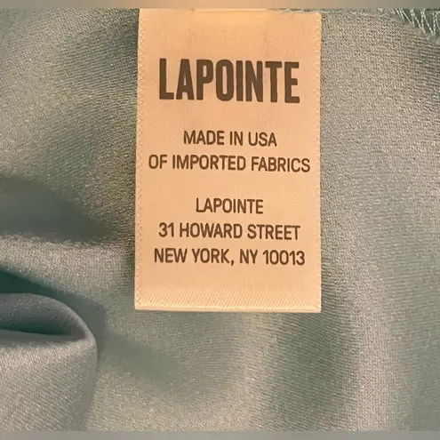 Lapointe Blue Satin Halter A