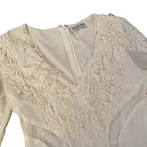 LACEY MESH MINI DRESS