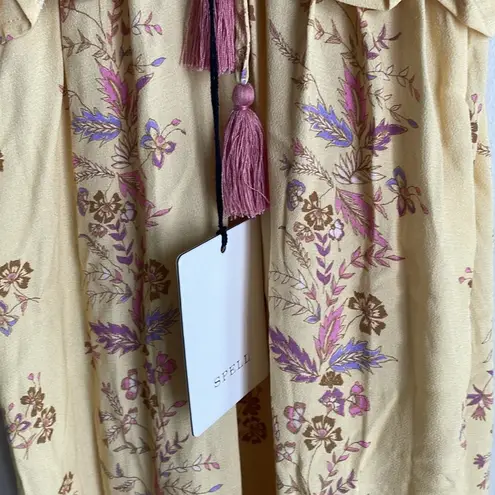 SPELL Rebel Spirit Soiree Dress Daffodil Yellow Size XS