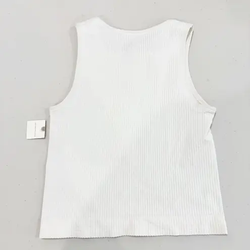 Anthropologie (BUNDLE) NWT‎  Seamless Tank Top + Bralette Loungewear Ivory White