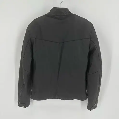 USA Bikers Dream Apparel Live to Ride Motorcycle Jacket thinsulate lined small Black