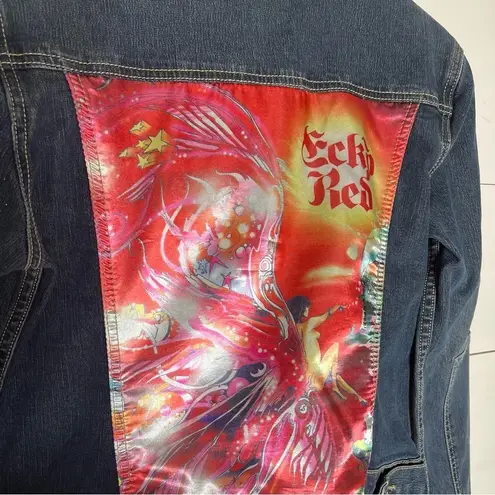 Vintage Y2K 00’s Ecko Red Fairy Denim Jacket Size M