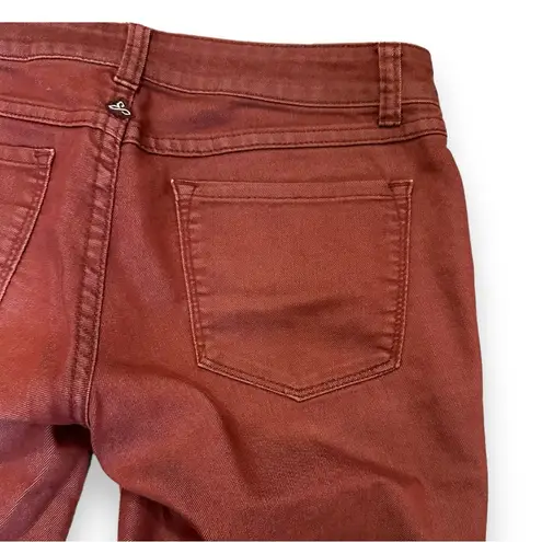 prAna Womens Red Rust Maroon Kara Jeans Denim Size 2