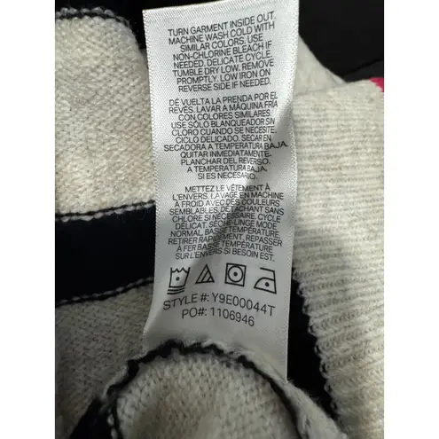 Scotch & Soda Striped Sweater Oatmeal Heather Pop New with Tags Size Small