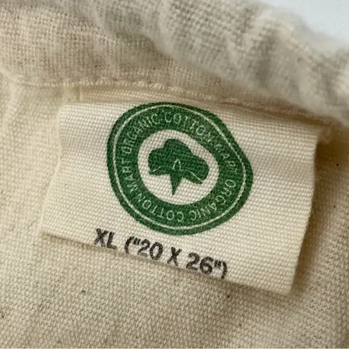 Organic Cotton Dust Cover Bag Purse Shoe Cover Travel Storage Natural Color