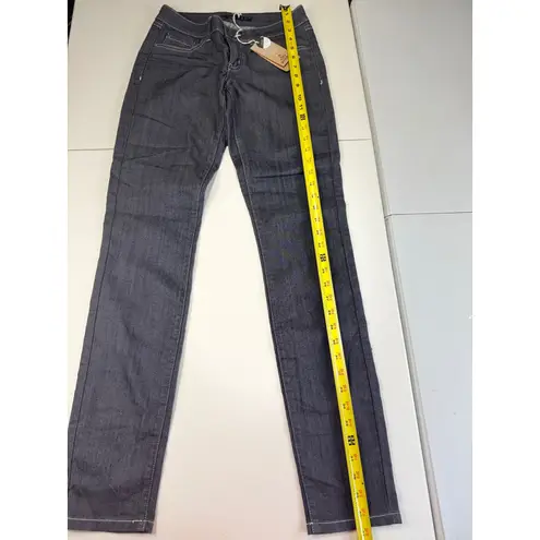 prAna Denim Pants Womens White Stitch 2 Detail NWT Dark Wash Casual Trousers