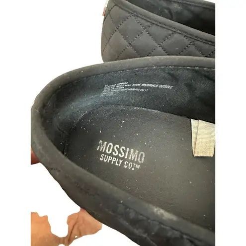Mossimo Womens SZ 11 Puffer Quilted Slip on Shoes Black Sku 2679