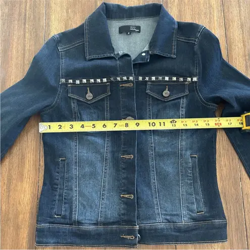 1822 Denim 1822 Women’s Stretchy Studded Denim Jacket Size M
