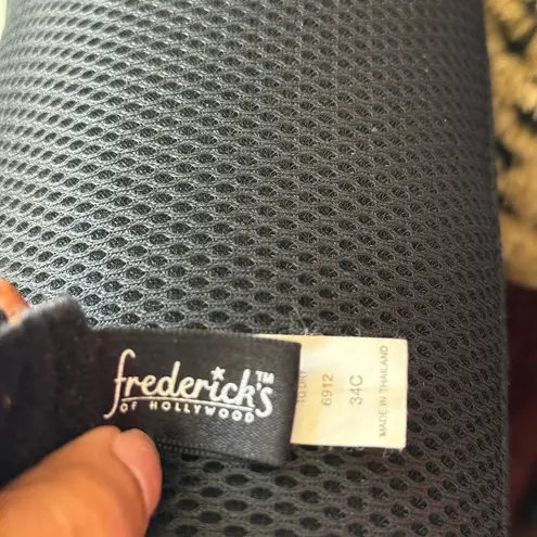 Frederick's of Hollywood sz 34c brown tan leopard print bra