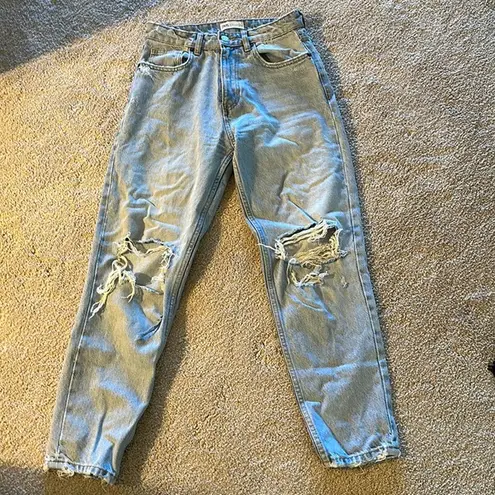 ZARA  baggy washed jeans. Size 4