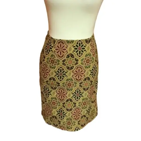 Vtg Y2K bright floral skirt