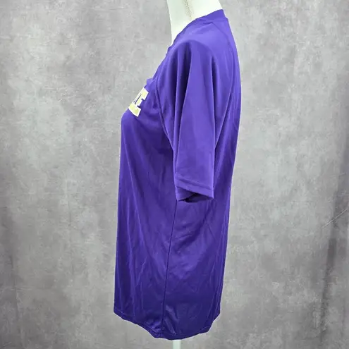 Augusta Sportswear  Purple Active Short Sleeve Cartersville Tshirt Top Small