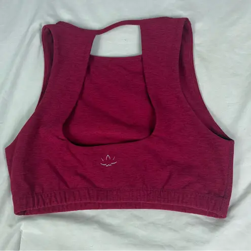 Beyond Yoga  Raspberry Racerback Sports Bra