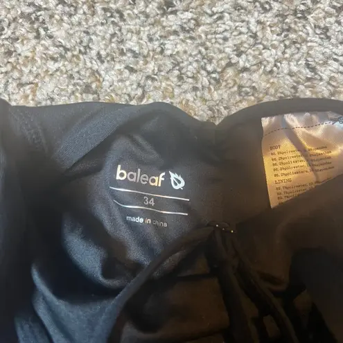 Baleaf Leotard One Piece Swimsuit Athletic Dance Black Size 34