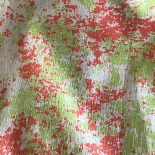 Anne Klein Pink and green splatter tank  size large