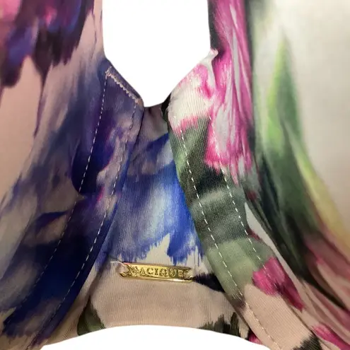 Cacique Floral Lightly Lined Full Coverage Underwired Balconette Bra Size 40DD