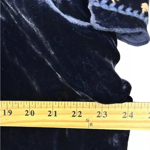Johnny Was Nemita extremely heavily embroidered velvet Caftan/Tunic NWT RARE - Image 15