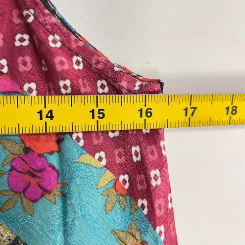 Johnny Was $585 NWOT Treble Bias Floral Sleeveless Maxi Dress S Multicolor