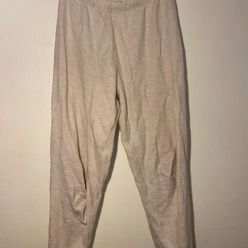 Jenni Kayne  women’s size small cream Saturday sweatpants