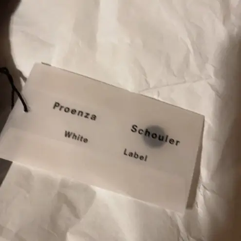 Proenza Schouler Printed Georgette Tie Front Top size 6