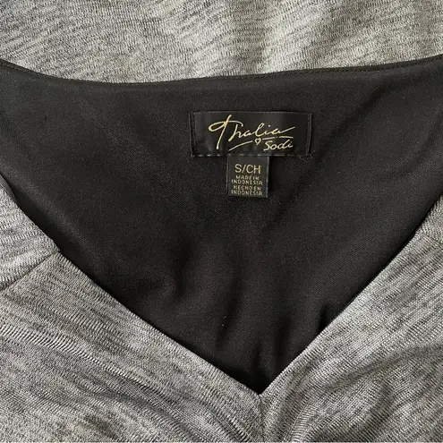 Thalia Sodi Ruched Bell-Sleeve Shimmer Top, Created for Macy's, Sz S