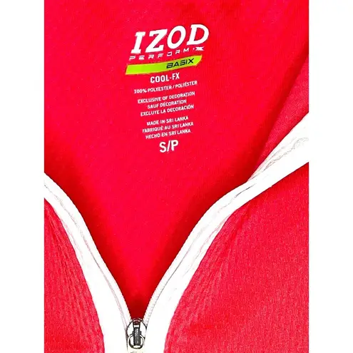 IZOD Perform Basix Cool FX Women's SMALL/PETITE Golf Shirt Sleeveless Stretch