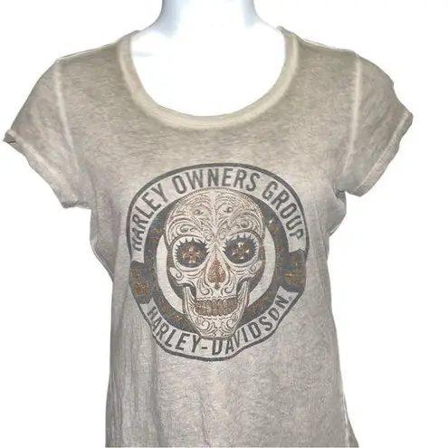 Harley Davidson Harley-Davidson Skull Graphic Tee
