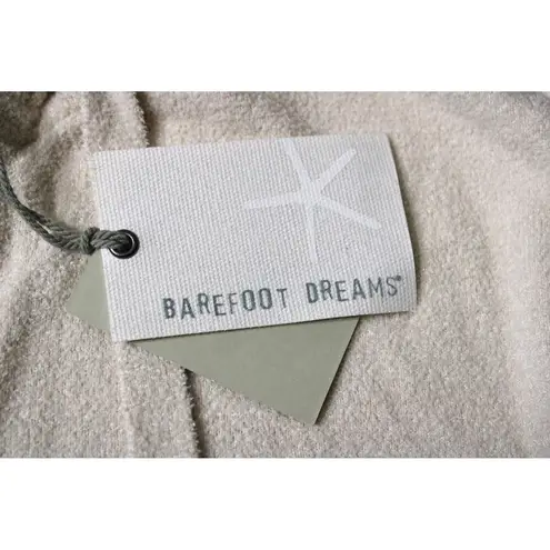 Barefoot Dreams Cozy Chic Ultra Lite Zip Up Hoodie in Almond, size S/M NWT