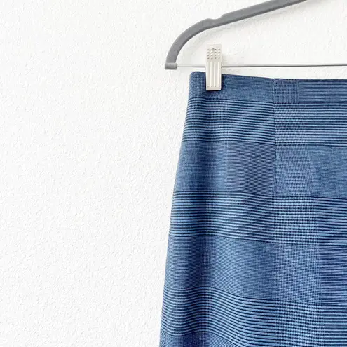 Rebecca Taylor Tailored by Blue Rose Plaid Side Button Down Pencil Skirt