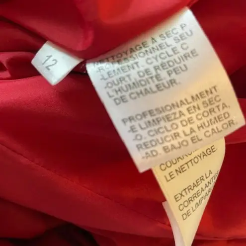 Doncaster Trench Coat Belted Abstract Print Black & White Size 12