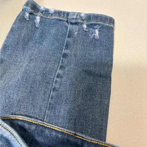 Judy Blue denim distressed slim fit jeans size 11/30