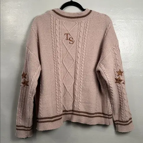 The Tortured Poets Department Cardigan TTPD Brown Women's Large Tan