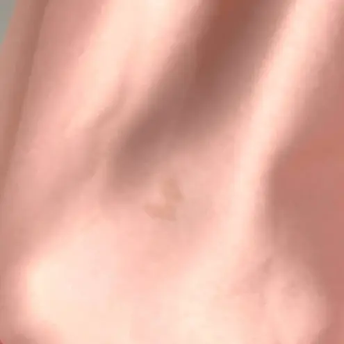 Joe Fresh Fit & Flare Pink Satin Cocktail Dress Size 8 Gold Blue Baroque Design